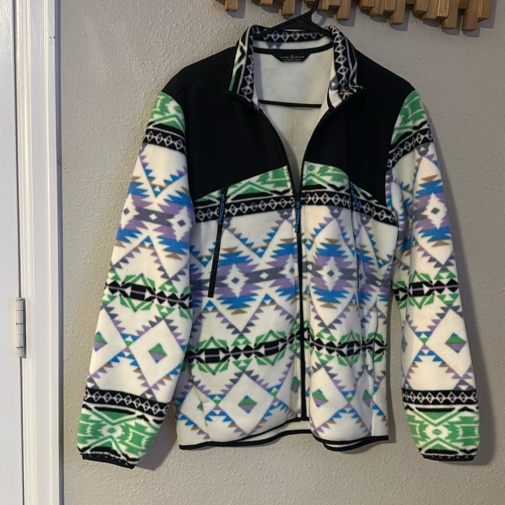Alpine design fleece zip up